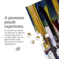 thumbnail image 5 of Lantern Press 1000 Piece Jigsaw Puzzle, Steamboat Springs, Colorado, Colorful Skis, 5 of 5
