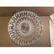 Clear Crystal 10 Hostess Centerpiece Bowl Cut Crystal Studio Nova FACETS Japan