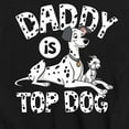 thumbnail image 3 of Disney - 101 Dalmatians - Daddy Is Top Dog - Toddler And Youth Short Sleeve Graphic T-Shirt, 3 of 5