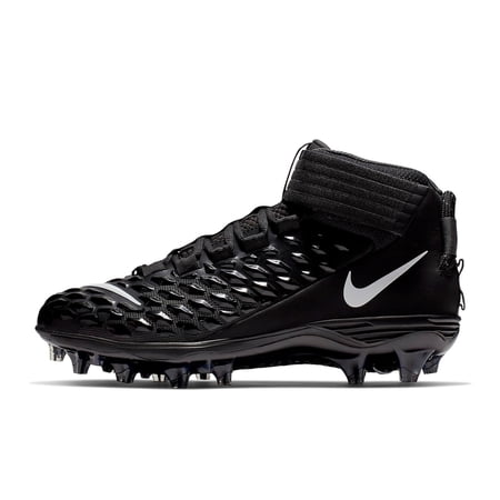 Nike Men's Force Savage Pro 2 Football Cleat Black/Red Orbit/Total Orange Size 9.5 M US