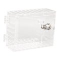 thumbnail image 5 of Caja de bloqueo de termostato, cubierta transparente Universal de acrílico transparente con 2 llaves, 4,92x3,74x1,97 pulgadas, 5 of 5