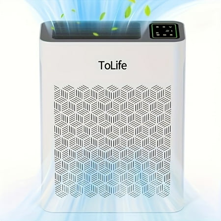 

WNGSHA Air Purifiers for Large Room Display Air Quality Sensor Auto Timer Air Purifier for Bedroom Filters