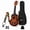 Sunbrust, variant on AODSK Soprano Ukulele for Beginner 21 Inch Matte Sapele Wood Beginner Kit with Bag & Accessories