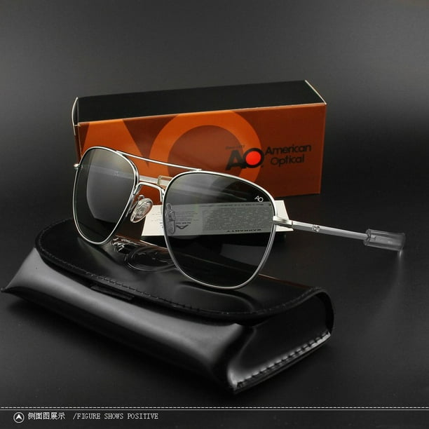 gafas de sol de aviacion para hombre marca disenador ao gafas de sol para hombre americano ejercito Bodega Aurrera en linea