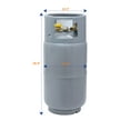 thumbnail image 3 of Flame King Stainless Steel Forklift Propane Tank Cylinder with Built-in Gauge, Gray, 33.5 lbs, 3 of 7