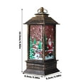 thumbnail image 4 of MOQIN 5" Decorative Candle Lantern with LED Flameless Candle, Plastic LED Candle & Holder, Indoor & Outdoor Hanging Lights Thanksgiving &Christmas Day Decorations, 4 of 5