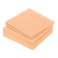 thumbnail image 1 of Hojas de fieltro suave, hojas de tela para manualidades, beige, 4 pulgadas x 4 pulgadas, 21 piezas, 1 of 7