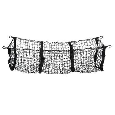 3-Pocket Trunk Organizer Storage Heavy Duty for Car, SUV, Pickup Truck Bed Mesh Storage Container, 43x12x12 Inch