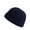 Dark blue, variant on Baseball Cap Unisex Fashion Warm Winter Casual Knitted Hat Solid Color All-match Thick Hat Hats For Women