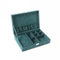 thumbnail image 1 of sweethay Caja de almacenamiento de joyas para mujer, contenedores para el hogar, collar, , contenedor de organización, soporte organizador de Ropa, zapatos y accesorios Miscelánea Una sola capa, 1 of 6