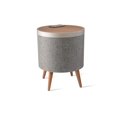 thumbnail image 1 of Table d'Appoint-Zain-Noyer/gris/argent, 1 of 5