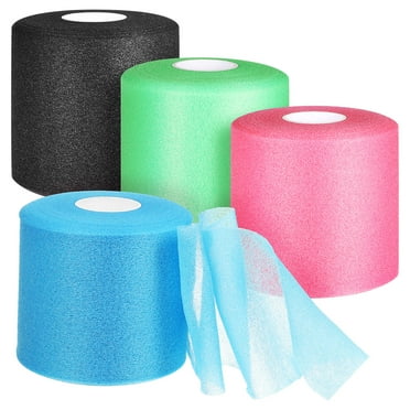 Beaupretty 4 Rolls Sports Pre Wrap Tape Black Bandaging For Physical Activity