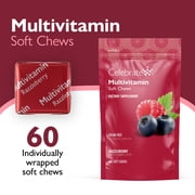 Celebrate Vitamins Bariatric Multivitamin Soft Chews, Razzleberry, 180 count