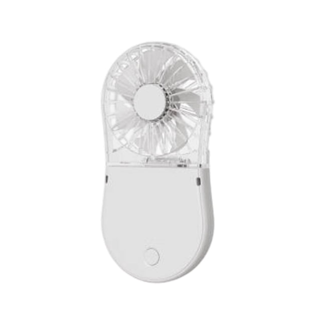 BotaniNest Portable Transparent Folding Fan Lightweight And Fits Easily In A Ergonomic Design For Effortless Grip.