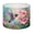 Color 3, variant on Drum Lamp Shade Abstract Vibrant Brush Stroke Pink Teal Blue Gold Metallic Accents Lampshade for Table Lamps Floor Lamps Pendant Light 13"x13"x10" Replacement Linen Large Lamp Shade Easy Assembly