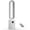 Silver, variant on Comfort Zone 40" Bladeless Tower Fan with Remote Control, 9H Timer, Silver