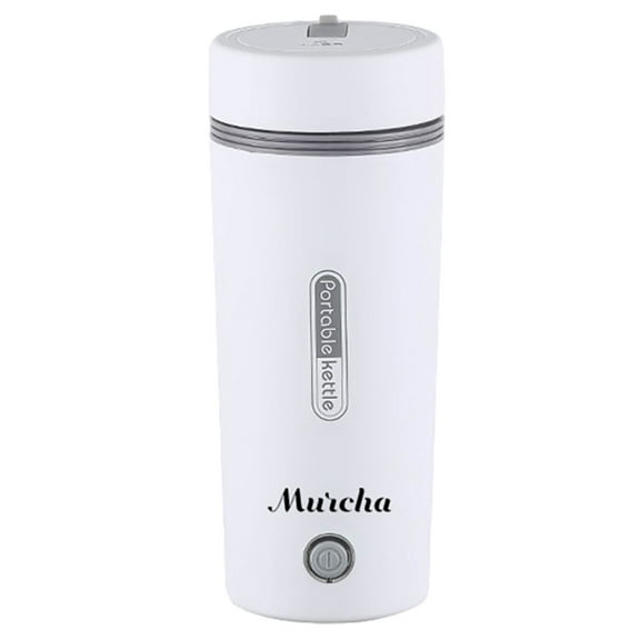 Portable Kettle,Electric Kettle,Portable Travel Kettle,Mini Electric Water Boiler with 4 Temperature Settings (212°F-113°F), 304 Stainless Steel, Fast Boiling & Auto Shut-Off(White)