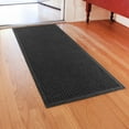 thumbnail image 4 of Aqua Shield Squares Doormat, Charcoal, 22"x60" Runner, 4 of 6