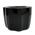 thumbnail image 2 of Octagon Self Watering Glazed Ceramic Pot - Black - 5 1/4 x 4 1/4", 2 of 3
