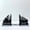Left and Right Side, variant on Craftnamesign Customized Mountain Forest Name Metal Bookends, Mountain Black Metal Desk Decor
