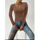 thumbnail image 3 of Sueter De Mujer Moda Canale Sweater Diseño A Relieve Abrigo LOLE  Sueter, 3 of 4