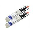 thumbnail image 2 of AddOn 5m Cisco Compatible QSFP+ AOC - 40GBase direct attach cable - 16.4 ft, 2 of 7