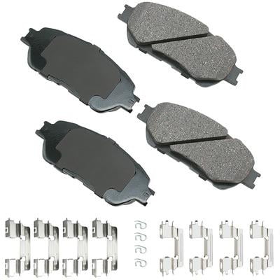 Akebono Brake Corporation ACT906B, Proact Ultra-Premium Bra Ke Pads - Front