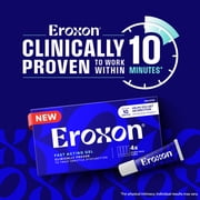 Eroxon ED Treatment Gel 4 Single Use Tubes Fast-Acting Clinically Proven