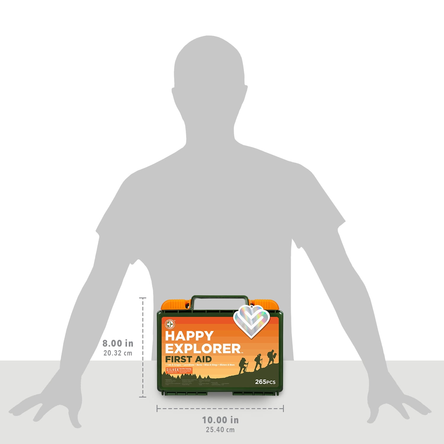 Be Smart Get Prepared Outdoor First Aid - Happy Explorer, 265