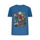 thumbnail image 1 of Blusas de Verano de las Mujeres Flor Impresa Cuello Redondo Manga Corta Superior, Verano Superior de las Mujeres, 1 of 8