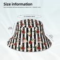 thumbnail image 3 of Cauagu Rose Flowers for Unisex Bucket Hat,Outdoor Summer Beach Fishing Sun Hat Hot Summer Reflective Bucket Hat Fun Outdoor Vacation Hat for Men and Women, 3 of 6