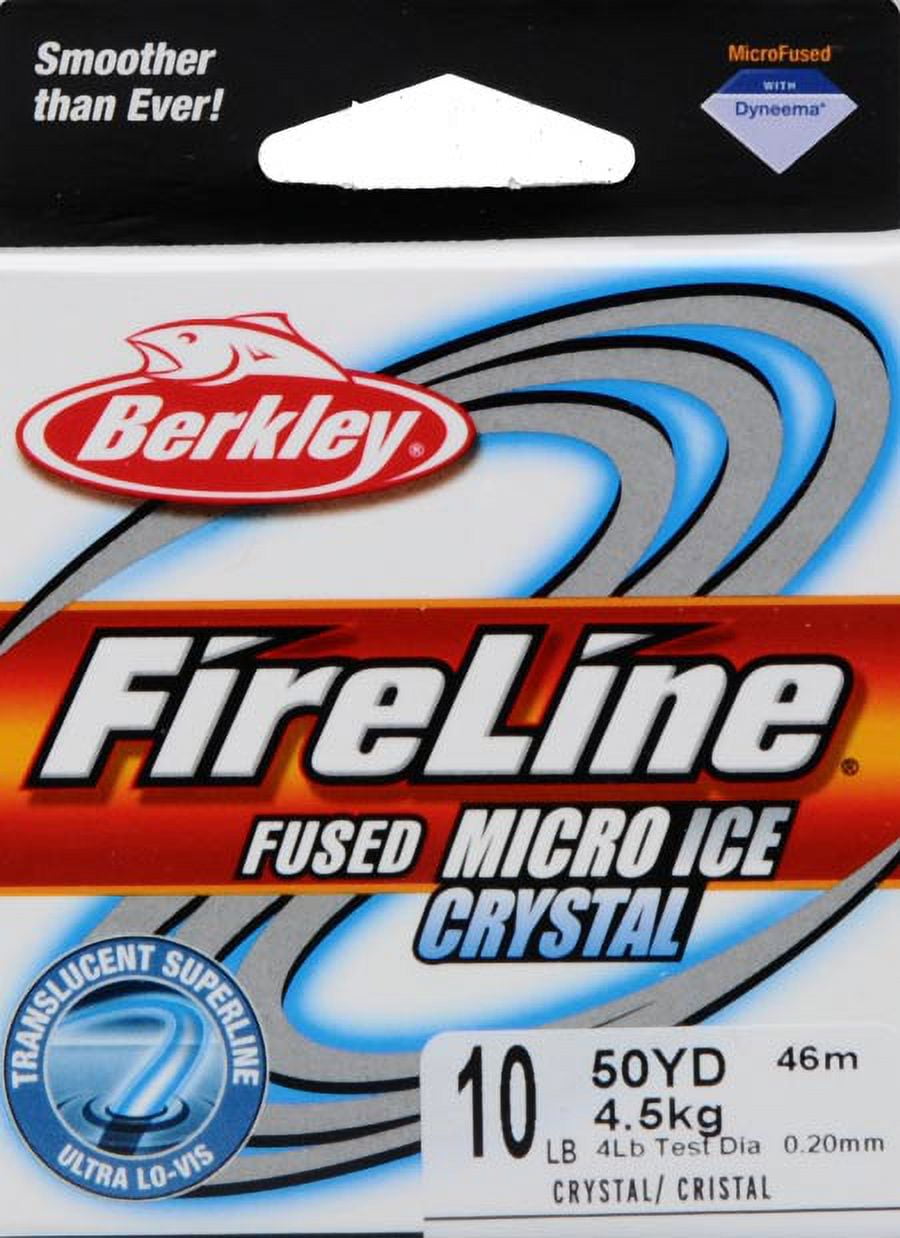 Berkley Fire Line Micro Ice Fused Original Fishing Line, 50 yard Pony Spool