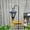#1374-B, variant on Creatitoy Rust Proof Metal Bird Feeder Hook with Waterproof Cap, Detachable Outdoor Iron Hanger for Courtyard, Tree Branch, Railing and Window Sill