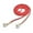 Red, variant on Aellinatey Knot Waist Rope Braided Waist Belt Women Elastic Belt Colorful Weave Belt