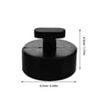 thumbnail image 2 of TABLZONE Black Rubber Jack Lift Pad Designed for Jack Use with Strong Shock Absorption and Portable Design, 2 of 6