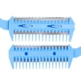 thumbnail image 5 of Unique Bargains 6 Pcs Split Ends Dual Edge Razor Comb Hair Trimmer for Hair Cutting for Women and Men Hair Thinning Comb Blue, 5 of 8