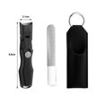 thumbnail image 3 of CELNNCOE German Nail Clippers for Men,Toe Nail Clippers for Thick Nails, Ultra Sharp Stainless Nail Clipper with Catcher Anti Splash Stainless Steel Nail Clippers for Men Women, 3 of 3