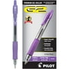PILOT G2 Premium Refillable & Retractable Rolling Ball Gel Pens, Extra Fine Point, Purple Ink, 12-Pack 31006