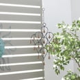 thumbnail image 2 of DecMode 14" Black Metal Bell Windchime with Bells and Chain Ring Hanger, 2 of 7
