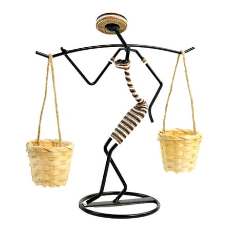 

Wanwan LED Night Light Battery Powered Rust-proof Stoving Varnish Multi-functional LED Abstract Man Ornament Lamp Party Supplies
