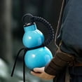 thumbnail image 6 of CaiYueKe Chinese Style Gourd Shaped Water Bottle 28oz Sports Water Bottle for Outdoor Hiking Travel Portable Plastic Bottle for Water Juice Spirits Daily Drinking Decorative Bottle for Home Gift, 6 of 7