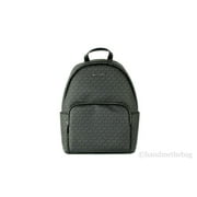 Michael Kors Erin Large Signature Leather Backpack Bag (Black)
