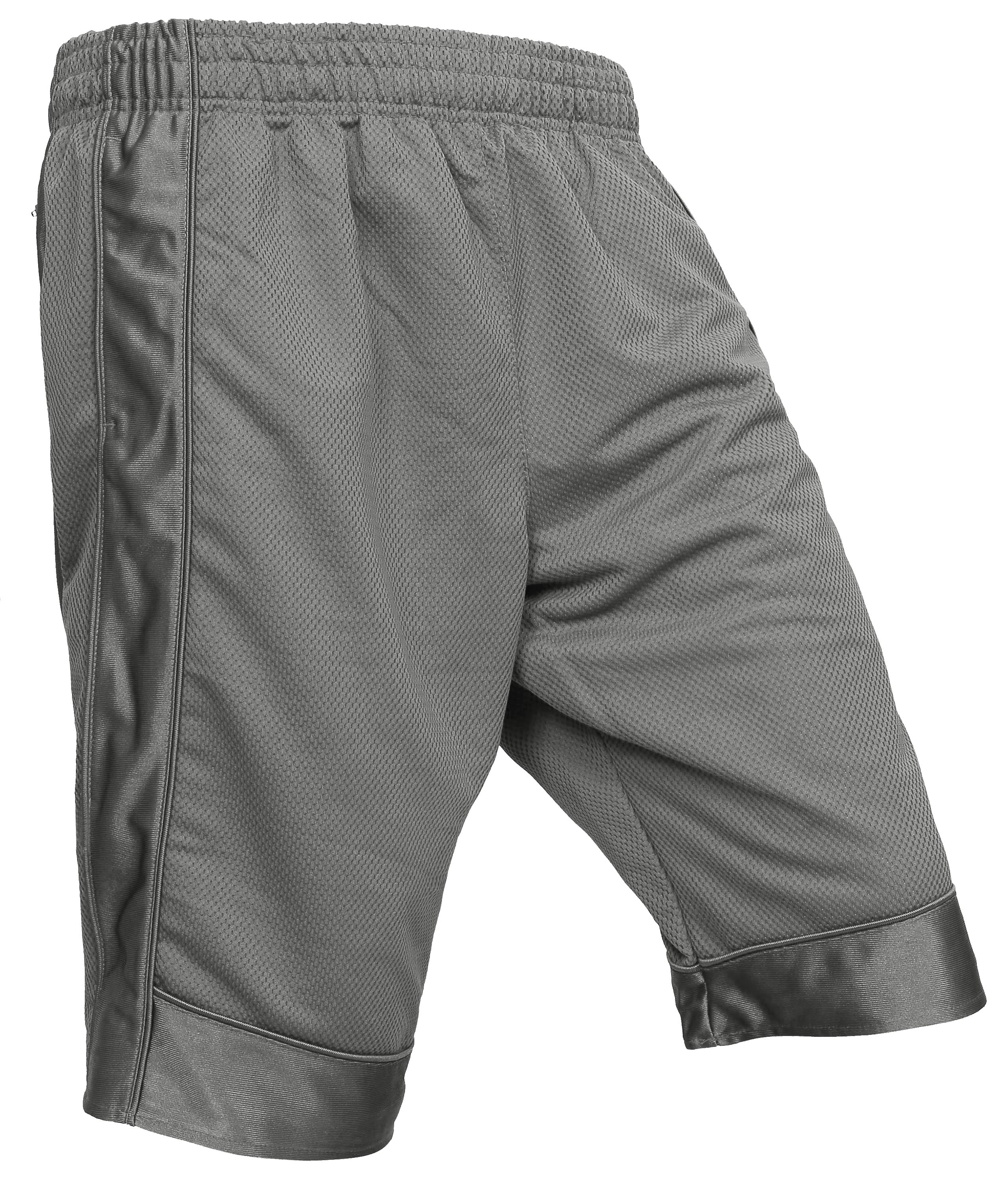 Ma Croix Men's Mesh Shorts With Pockets Gym Basketball Activewear - Walmart .com