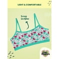 Chili Peppers Girls' Sports Bra Set, Comfortable Training Bras