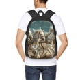 thumbnail image 4 of Balery Roman Chariot Horse Race Mochila para hombre y mujer - Tela Oxford 600D resistente - Gran capacidad, resistente al agua, ideal para la escuela, viajes y senderismo, 4 of 6