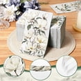 thumbnail image 3 of 100PCS Floral Magnolia Napkins, 3 Ply Disposable Hand Towels for Bathroom, Floral Paper Napkins Disposable Dinner Napkins for Spring Wedding Baby Shower Bridal Shower Birthday Party, Vintage, 3 of 18