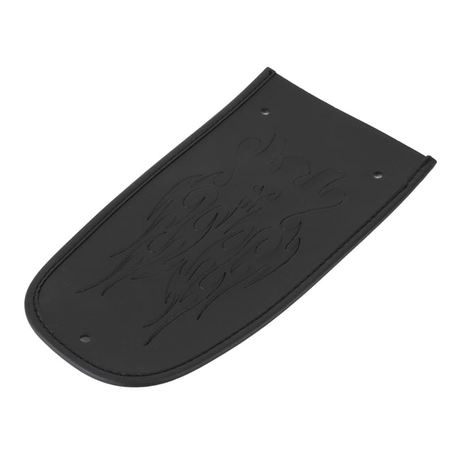 Rear Bib Cover, Convenient To Use Rear Bib Artificial Leather With Flame Pattern For Motorcycle For XL 883 1200 48 Black,Brown