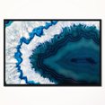 thumbnail image 2 of Designart - Géode Brésilienne Bleue - Impression d'Art Mural sur Toile Encadrée Abstraite, 2 of 4