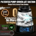 thumbnail image 3 of Rechargeable Patented Cold Smoking Gun – 0 Oil Smoke Contact & Prevents Tar Clogging, Type-C/Battery, Handheld Smoke Infuser for Cocktails Meat Cheese & Weed, Ideal Gift for Men (Butane not included), 3 of 8