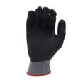 thumbnail image 3 of 12-Pack of Cordova 6925S Conquest Ultra Work Gloves, Premium, Gray Nylon/Spandex Shell, Full Black Foam Nitrile/Pu Coating, Small, 3 of 4